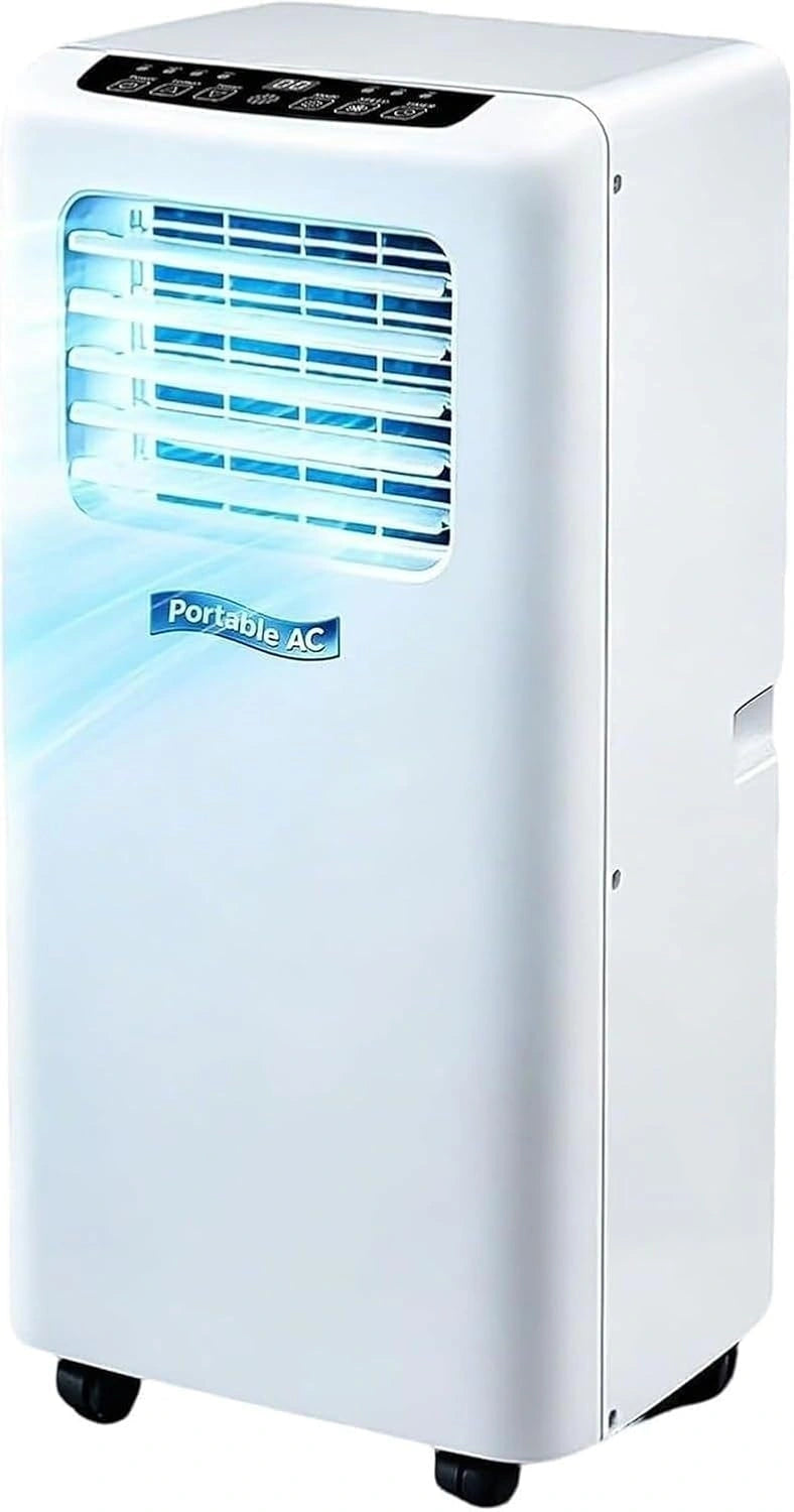 Climatizzatore portatile, 9000 BTU, 5000btu, con telecomando, con timer, portatile