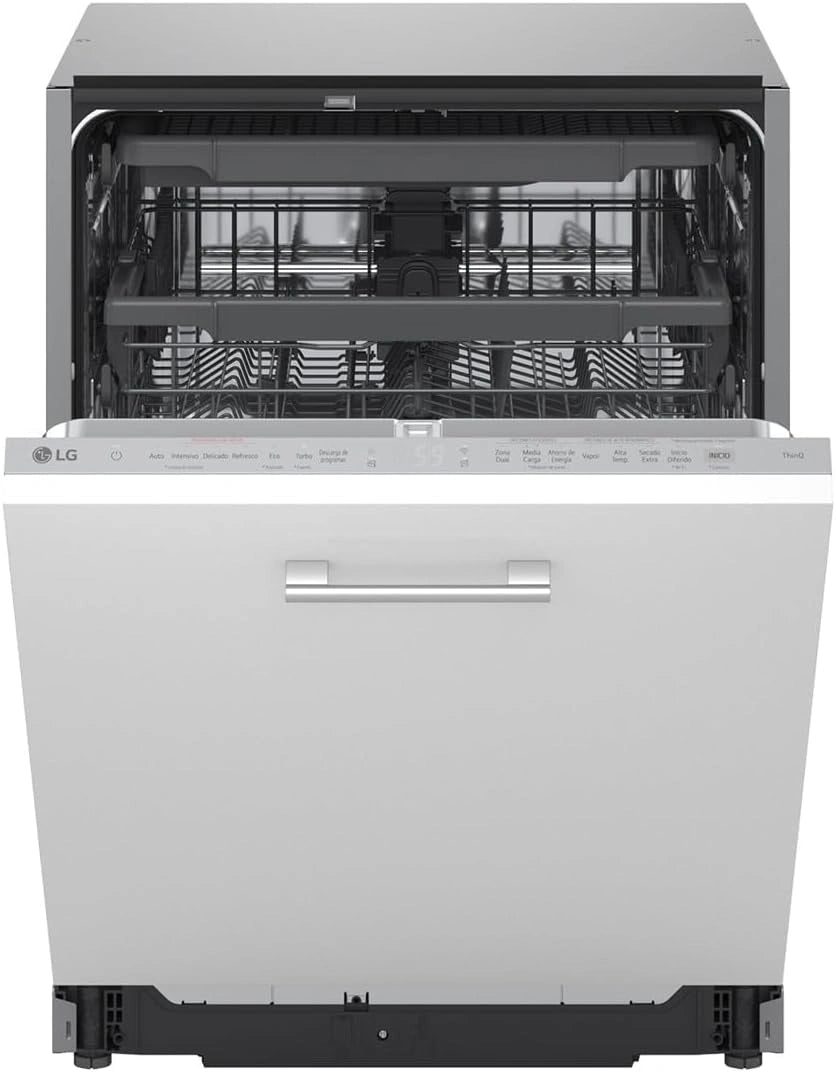 LG DB375TXS, Lavastoviglie, 44dB, con Wi-Fi, regolabile, Argento