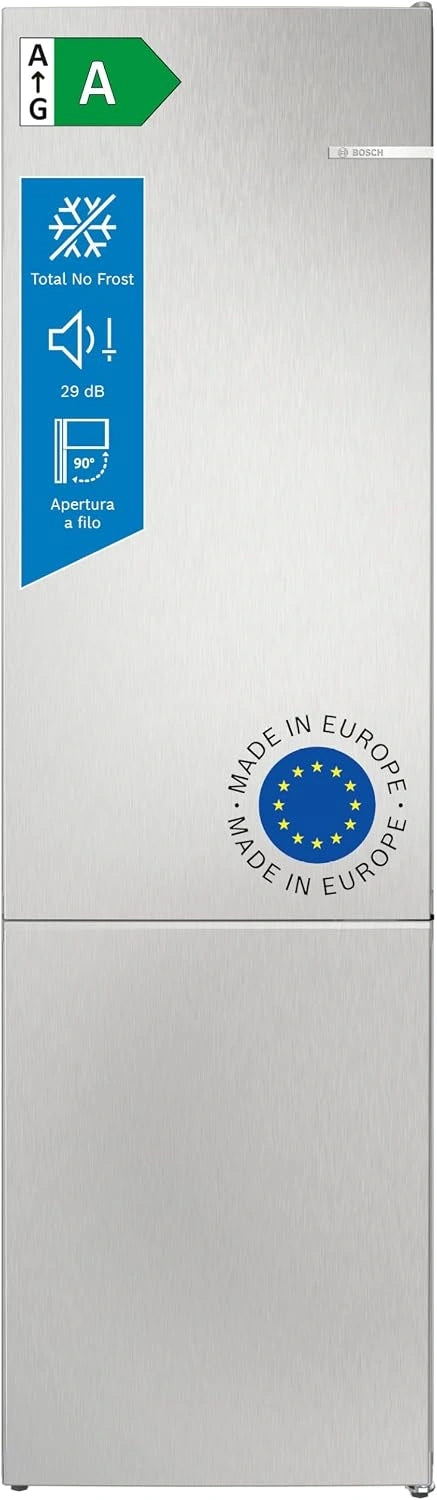 Bosch KGN392LAG, Frigorifero, Argento