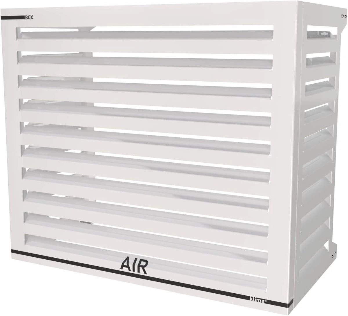 Box, Climatizzatore portatile, regolabile, Bianco/Argento