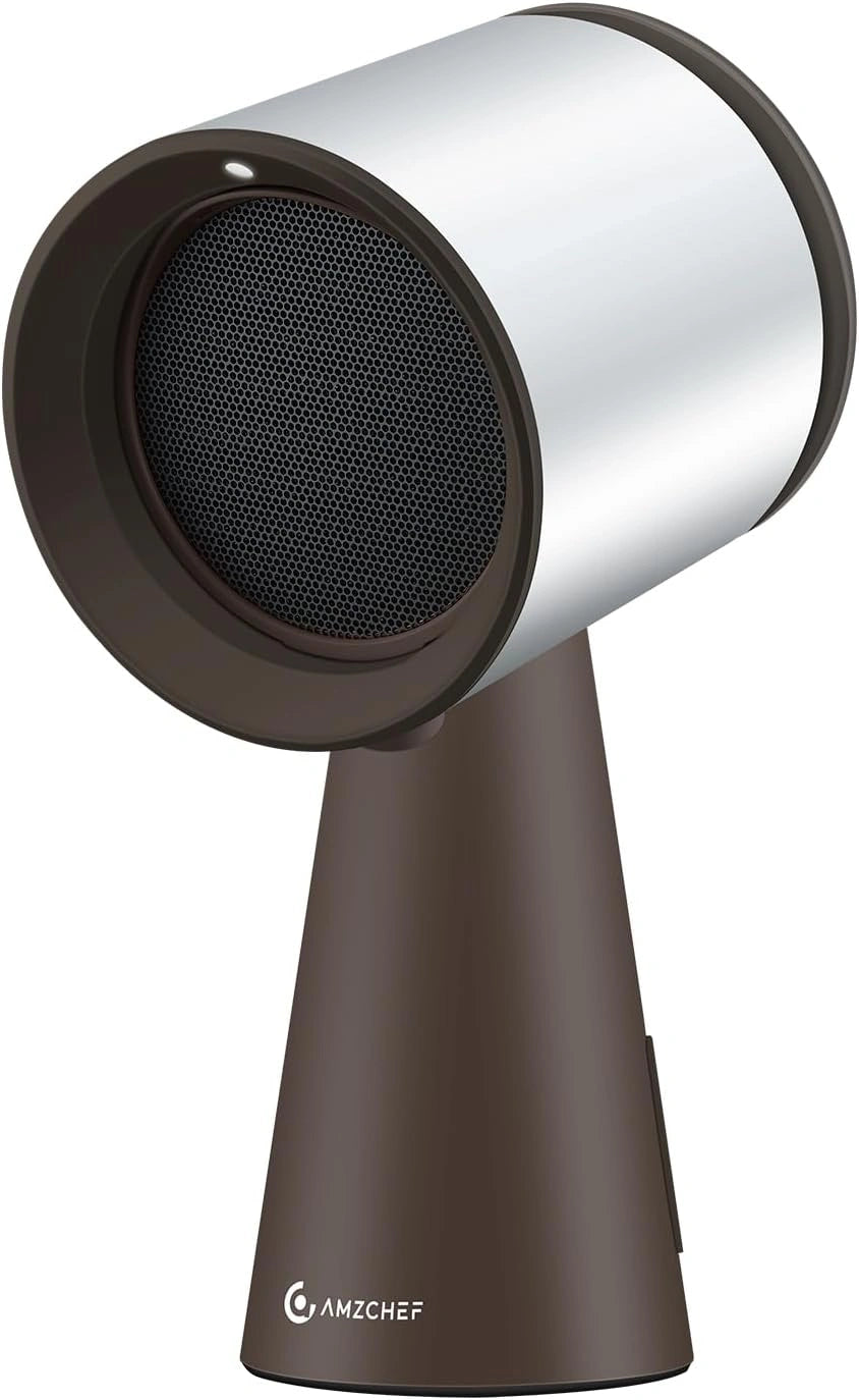 AMZCHEF, Lampada LED, a LED, portatile, Marrone