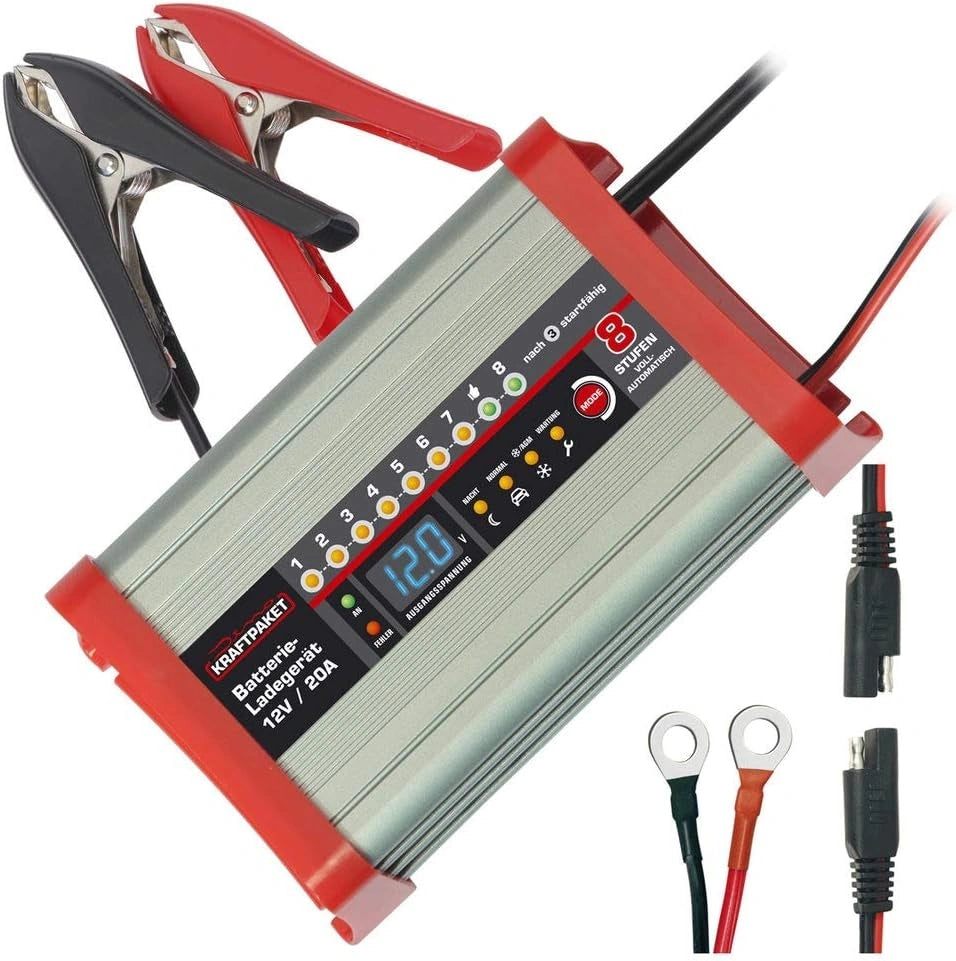 Dino KRAFTPAKET, Batteria ricaricabile, 12 V, automatico, con controllo intelligente