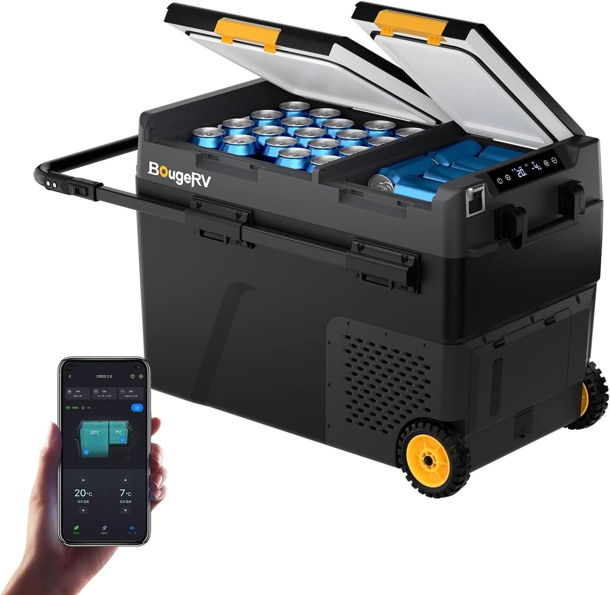 BougeRV CRD2 V2.0, Frigorifero, 49L
