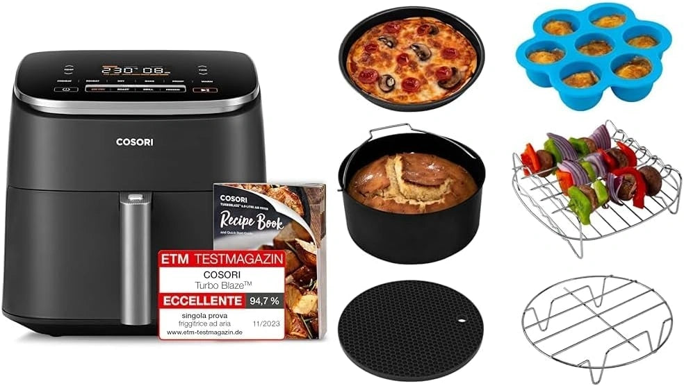 COSORI, Friggitrice ad aria, 6L
