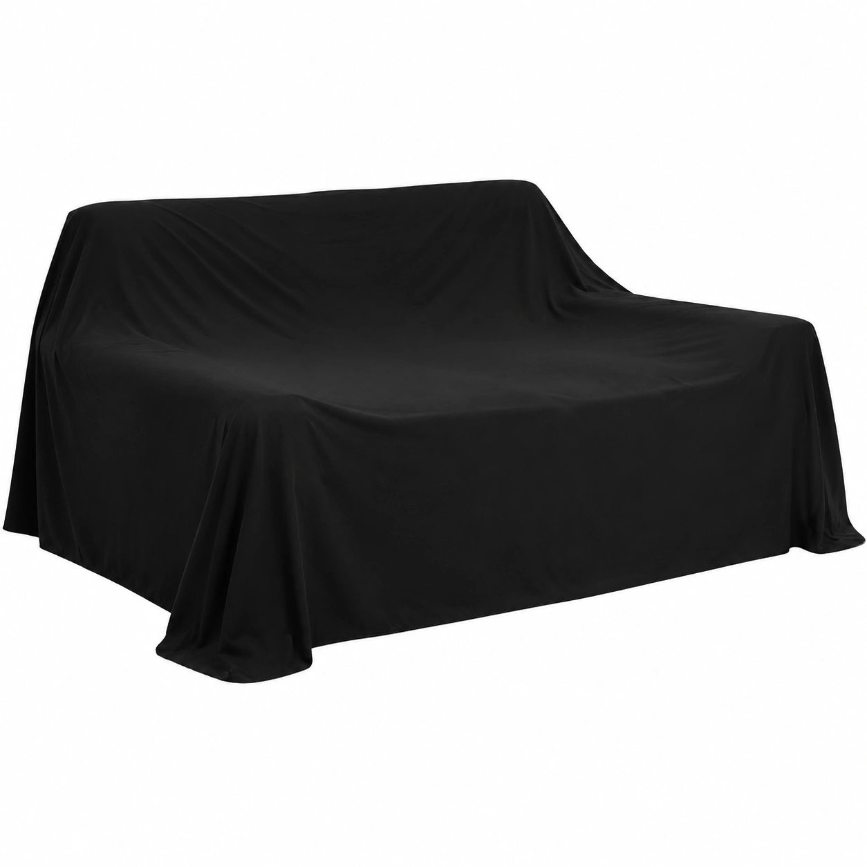 Highdi Möbel Staubschutzhülle für Bett und Sofa, 3.5x6m, Schwarz, Innen- & Außengebrauch