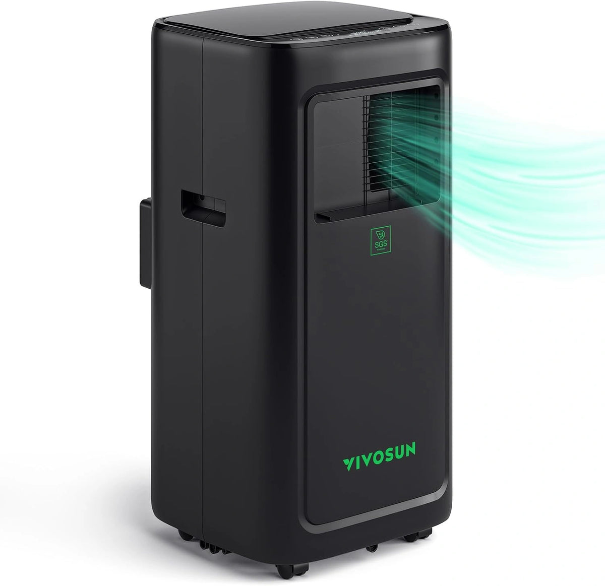 VIVOSUN, Climatizzatore portatile, 7000 BTU, multifunzione, con controllo intelligente