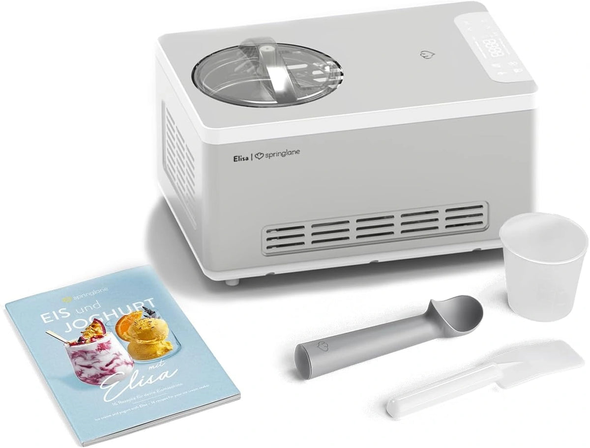 SPRINGLANE, Compressore d'aria, 180W, Bianco/Argento