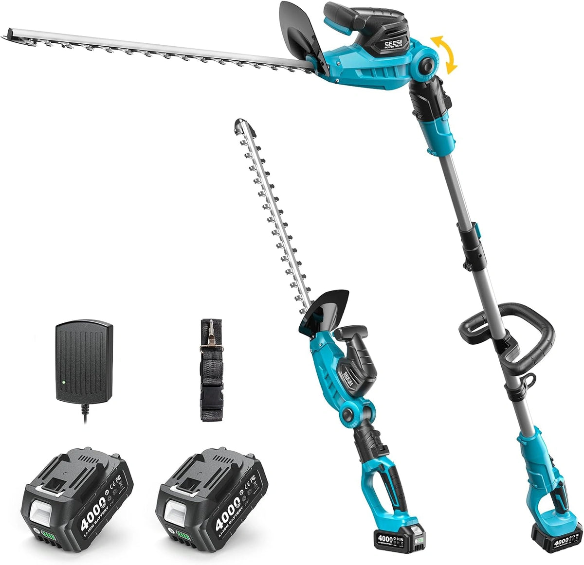 SEESII 20V, Batteria ricaricabile, 20V, 53cm