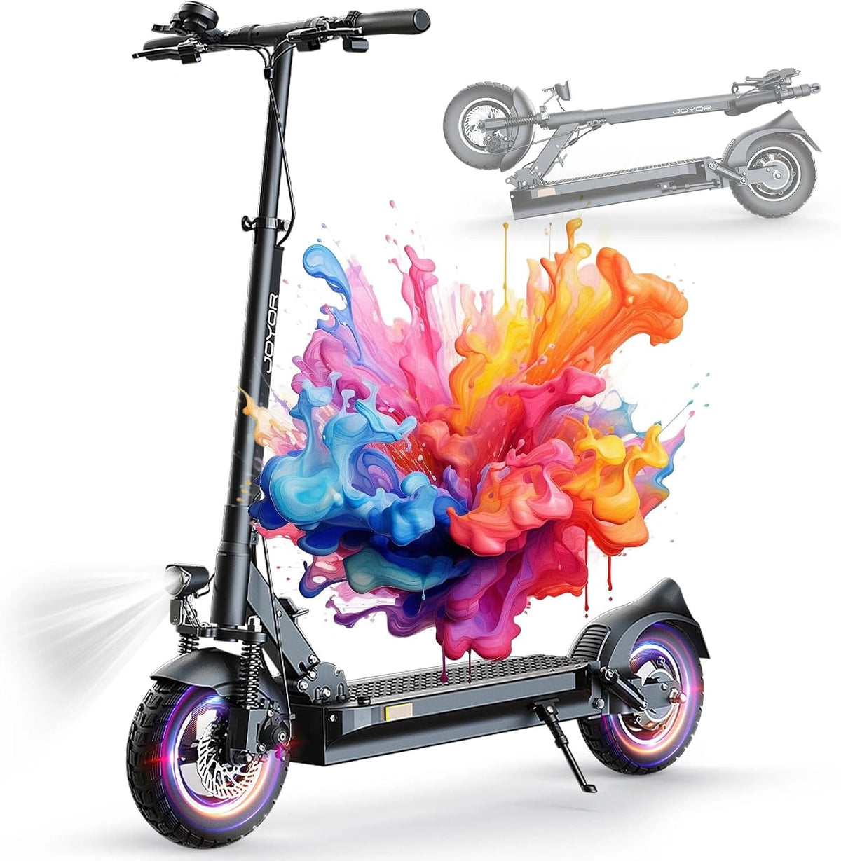 JOYOR Y8-S, Monopattino elettrico, 48 V, 26 Ah, 500 W