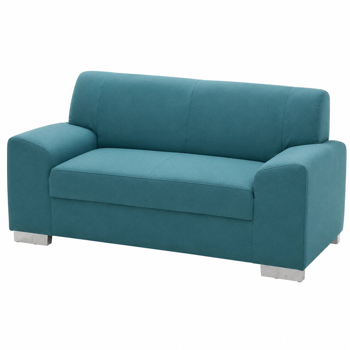 DOMO. Collection Zweisitzer-Sofa Alisson, Polstermöbel, Türkis, 164x83x75 cm