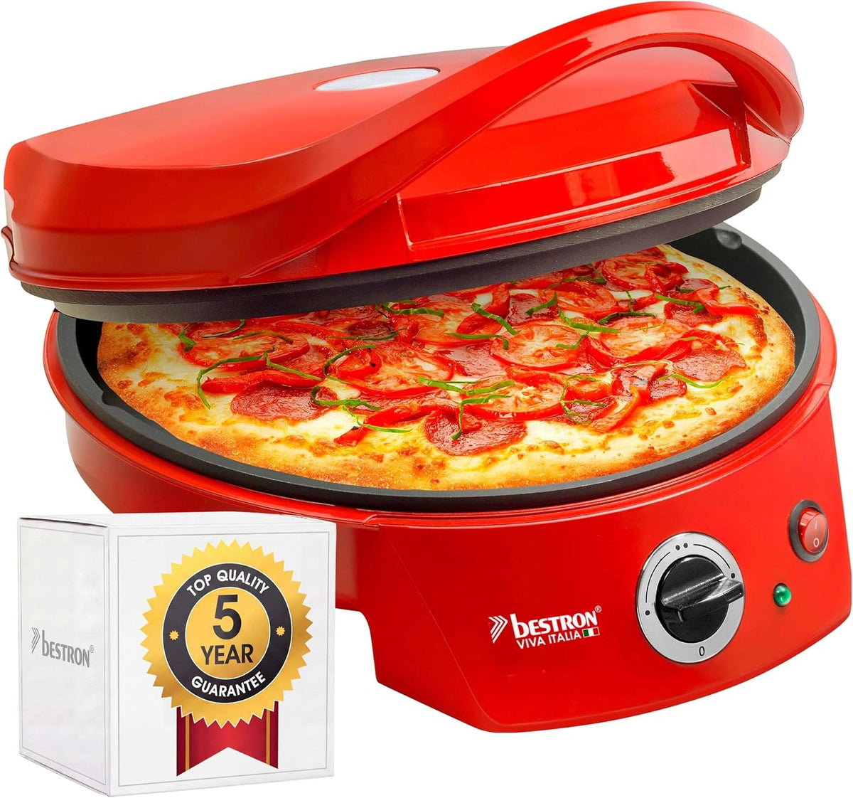 Bestron, Forno elettrico, Rosso