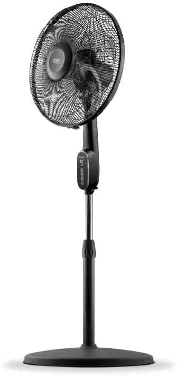 Generico, Ventilatore, 32W, 40 cm, 140 cm, con telecomando, con timer, a LED