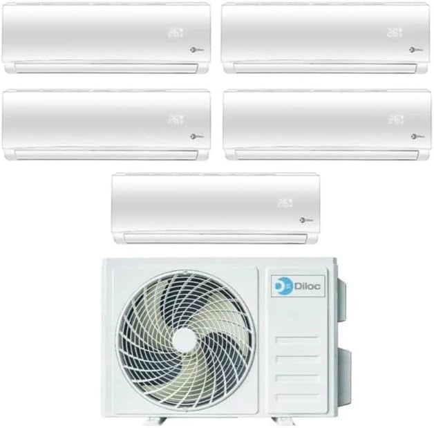 Climatizzatore split, 12000 Btu, con Wi-Fi, con tecnologia inverter