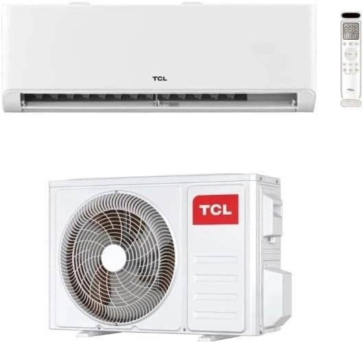 TCL, Climatizzatore split, 24000 BTU, con Wi-Fi, con tecnologia inverter, silenzioso