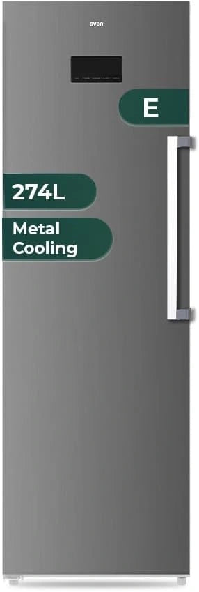 Svan, Congelatore, 274 Litri, con tecnologia inverter, Argento