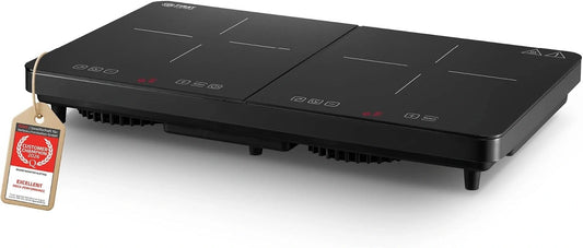TZS, Piano cottura a induzione, 3500W, con timer, a LED, portatile