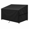 Wasserdichte 3-Sitzer Gartenbank Schutzhülle mit UV-Schutz 163x66x63/89cm