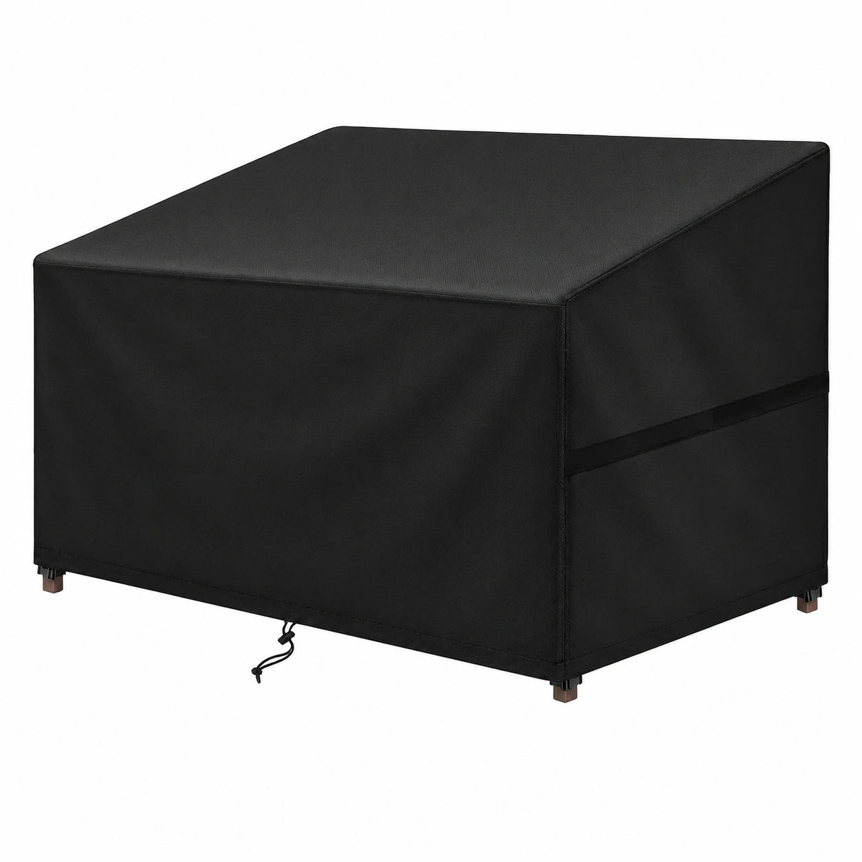 Wasserdichte 3-Sitzer Gartenbank Schutzhülle mit UV-Schutz 163x66x63/89cm