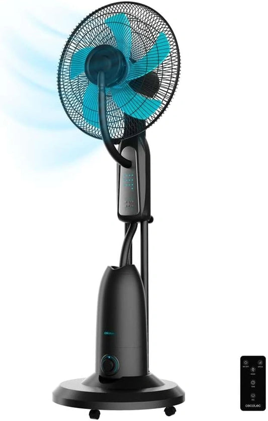 Cecotec, Ventilatore, 90W, 2,8 L, 40 cm, con timer, a LED
