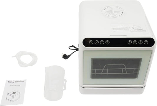 Lavastoviglie, Lavastoviglie, 1100 W, 6 litri, Bianco