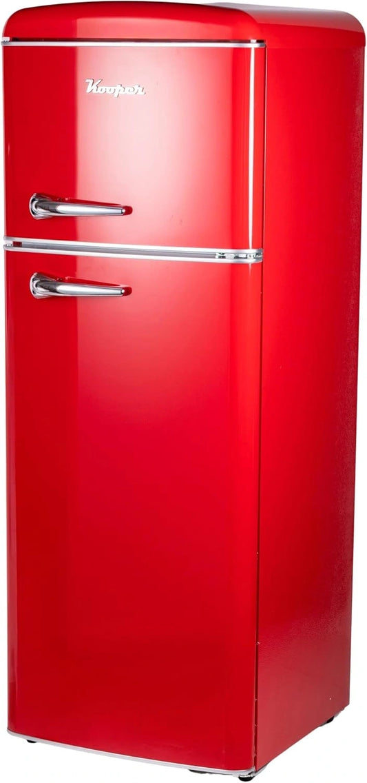Frigorifero, 240 L, 7cm, Rosso