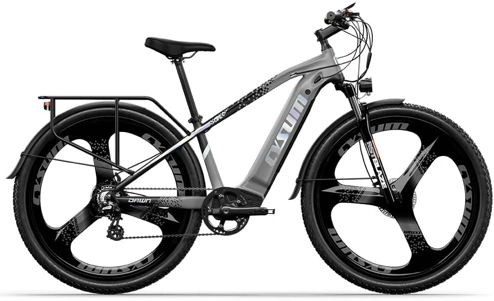 cysum, Bicicletta elettrica, 48v, 672 Wh, 100 km