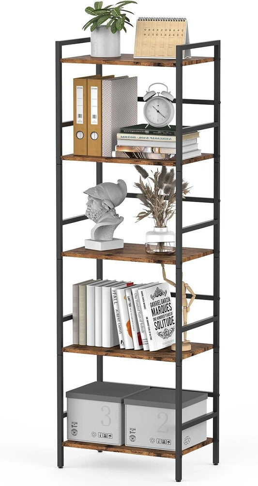 Libreria, Letto, Nero/Marrone