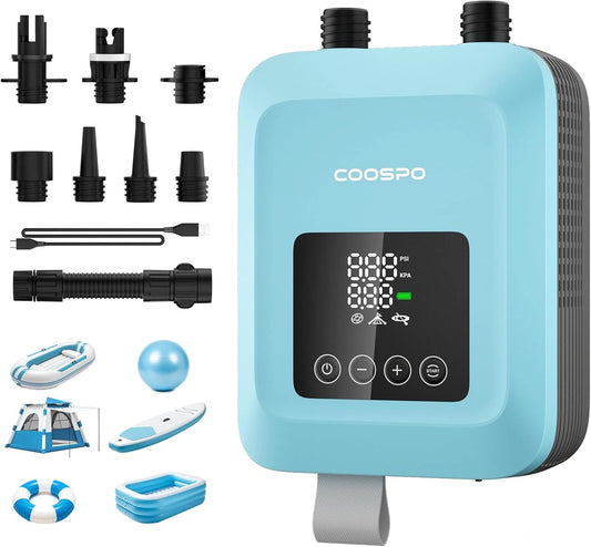 CooSpo, Batteria ricaricabile, 44,4 Wh, silenzioso, ricaricabile