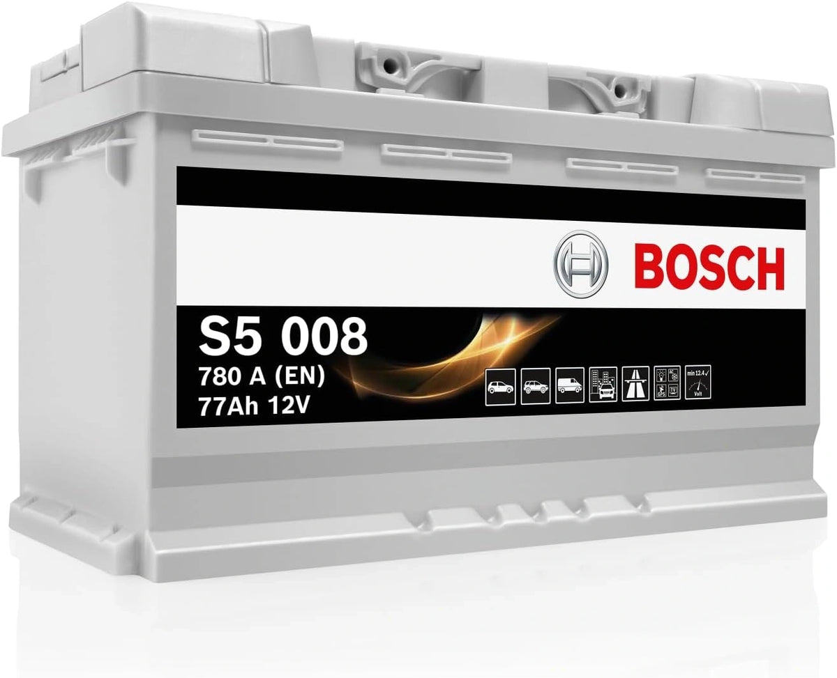 Bosch S5 008, Batteria ricaricabile, 12 V
