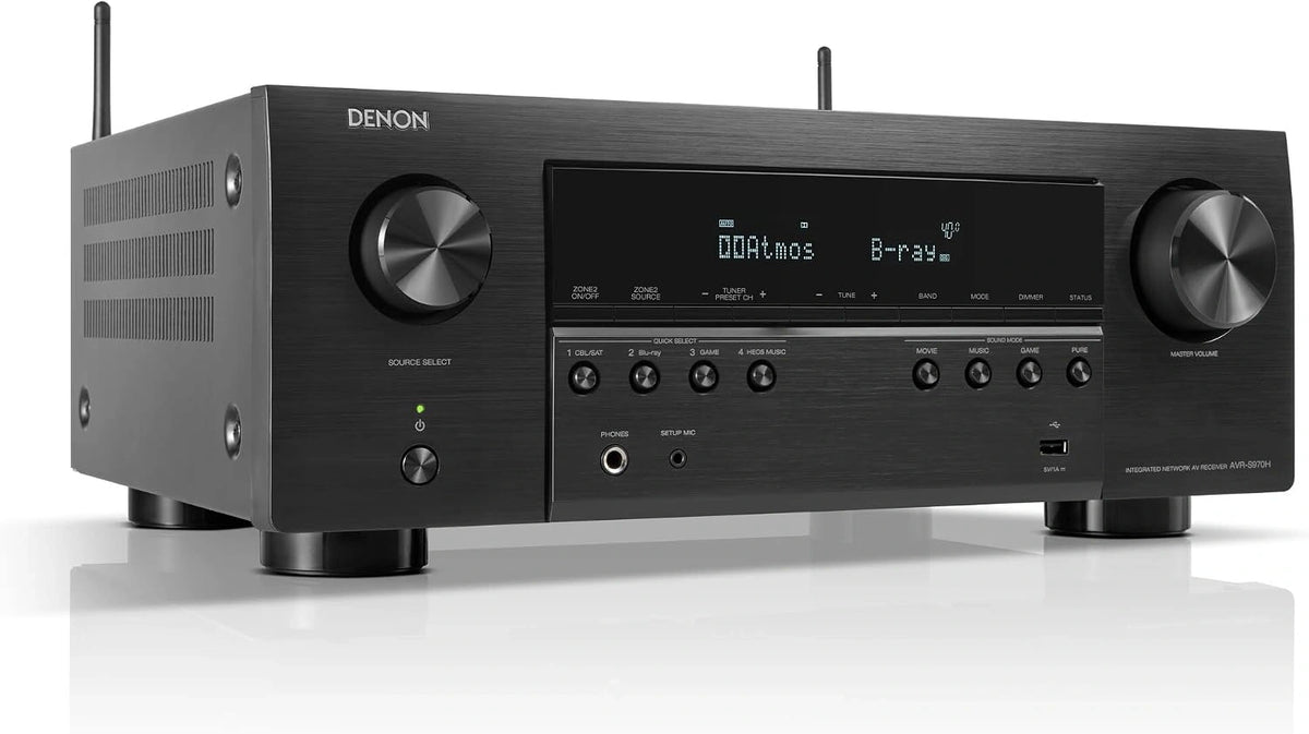 Denon AVR-S970H, Prodotto per casa e tempo libero, con Wi-Fi, con Bluetooth