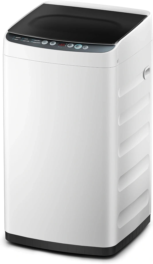 Midea MLTW09M1BWW, Lavatrice, a LED, portatile, Bianco/Argento