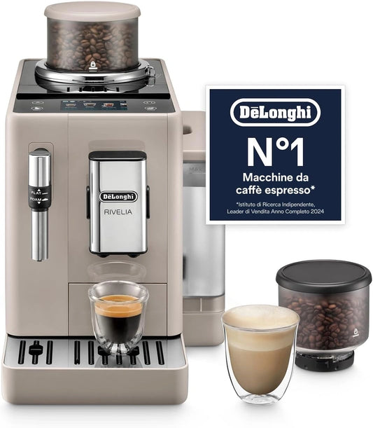 De'Longhi, Macchina da caffè, con display digitale, automatico, Beige