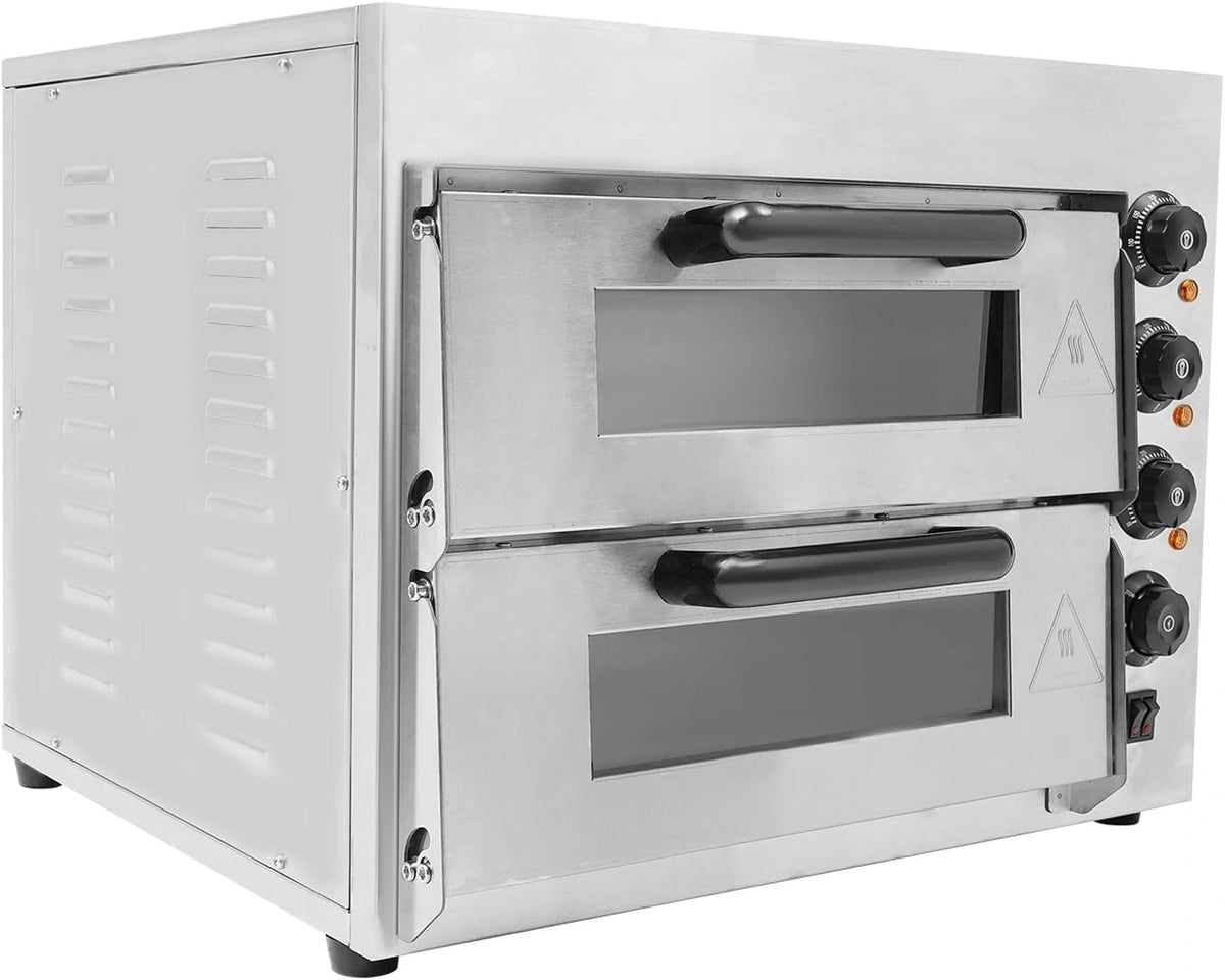 Forno elettrico, 3000 W, 20 l, con timer, Argento