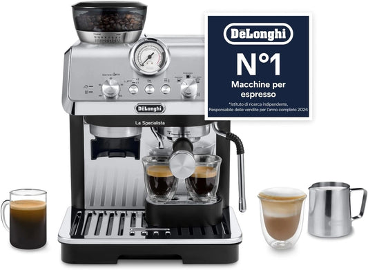 De'Longhi LA SPECIALISTA, Macchina da caffè, Nero