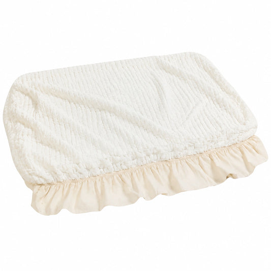 Srliya Elastische Sofaüberwürfe 3-teilig für Einzel-, Doppel- und Dreisitzer, robuster Möbelschutz in Beige