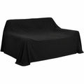 Highdi Möbel Staubschutzhülle für Bett und Sofa, 3.5x6m, Schwarz, Innen- & Außengebrauch