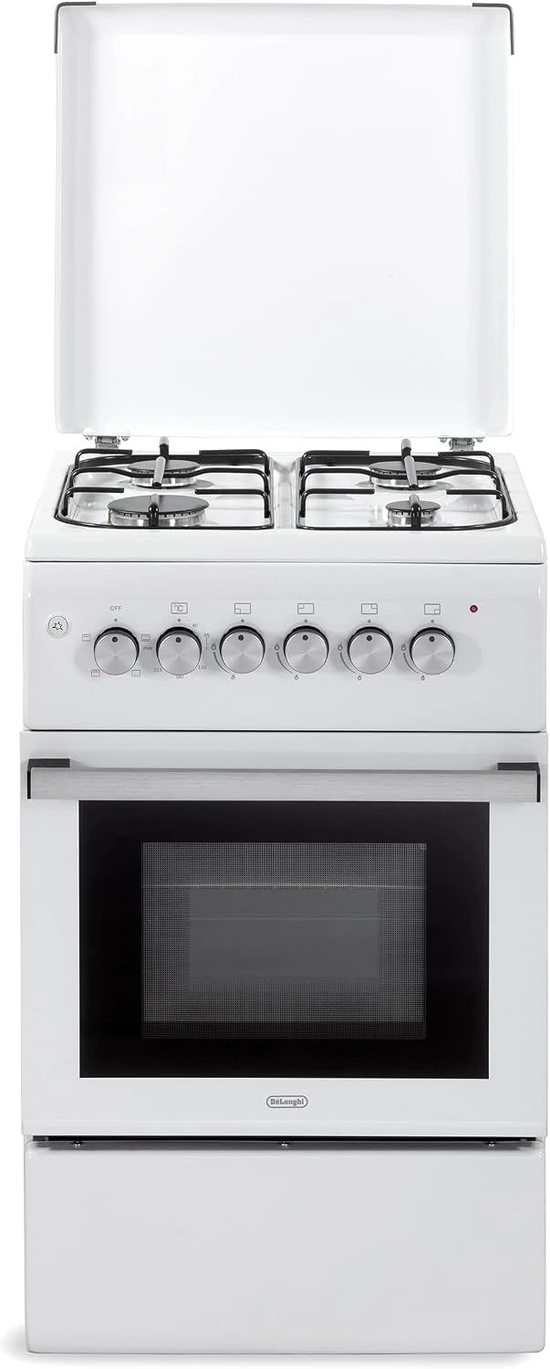 De'Longhi DL554EW2, Forno elettrico, 52 Litri, 50 Cm, multifunzione, Bianco