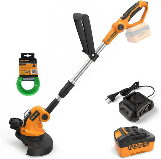 TOOLMAK, Batteria ricaricabile, 20V, 4,0 Ah, 26cm