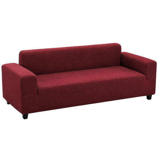 Elastischer Sofabezug für Dreisitzer - Robuster Schutz für Wohnzimmer, Schlafzimmer, Terrasse