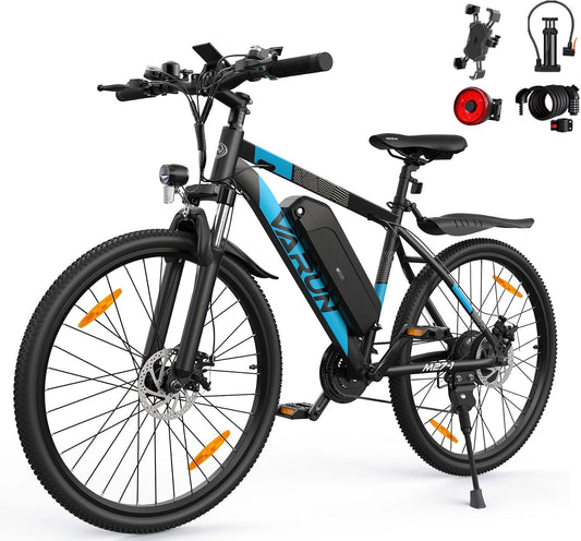 VARUN, Bicicletta elettrica, 48V, 624Wh, 100km