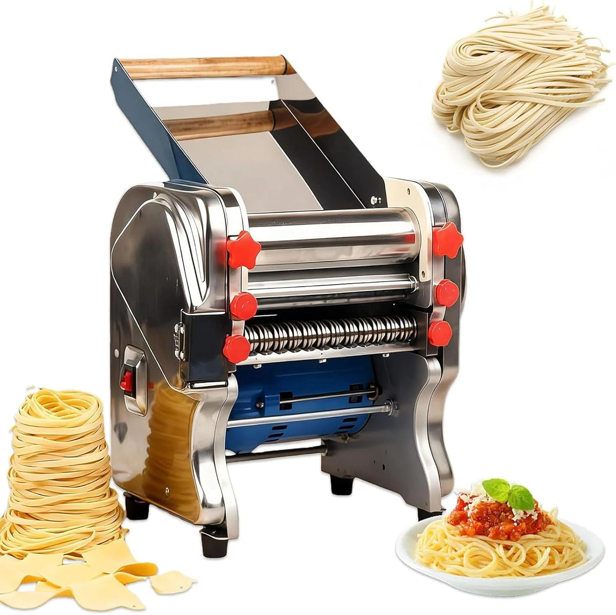 Robot da cucina, 750W, 9 mm, 20mm, regolabile, Argento