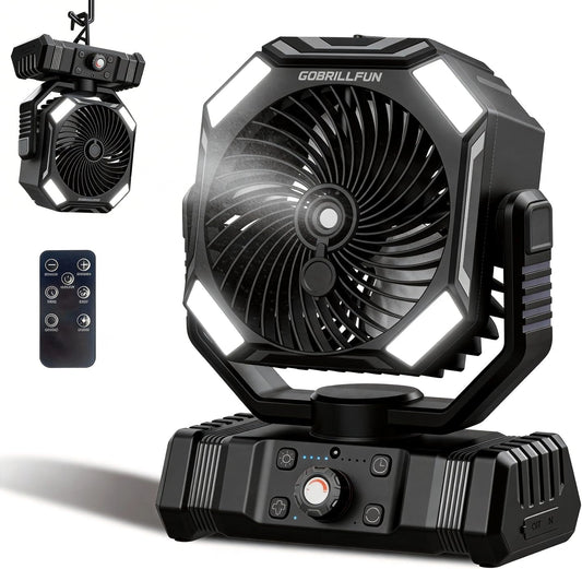 Ventilatore, con telecomando, con timer, a LED