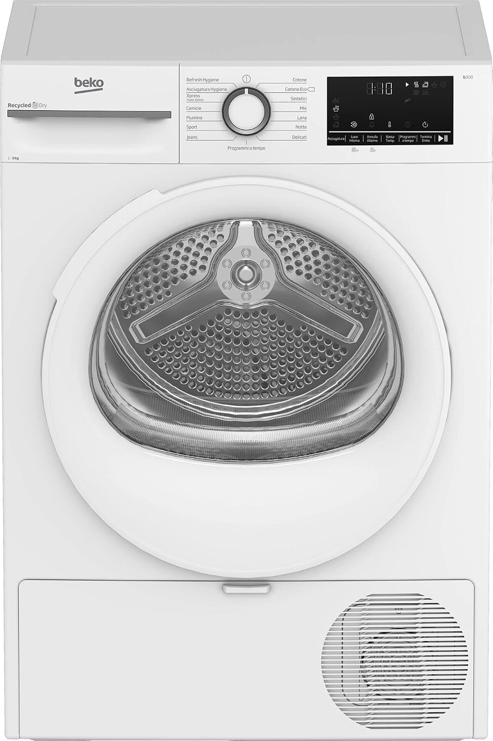 Asciugatrice, Asciugatrice, 9 Kg, con tecnologia inverter