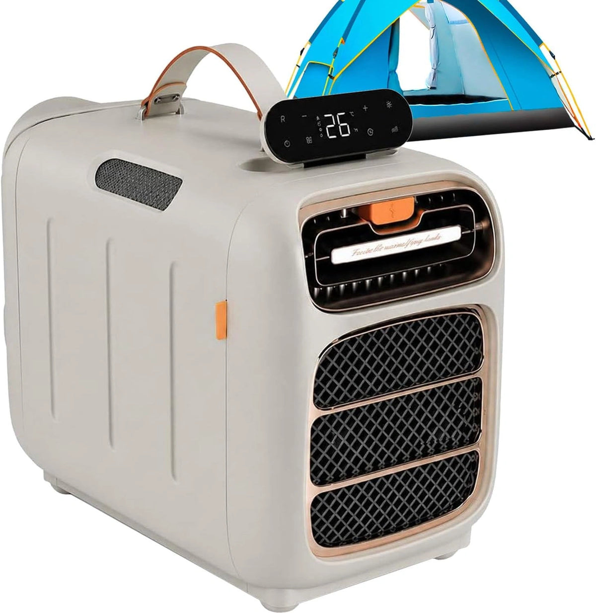 Climatizzatore portatile, 5121 BTU, 420W, con telecomando, con timer, portatile