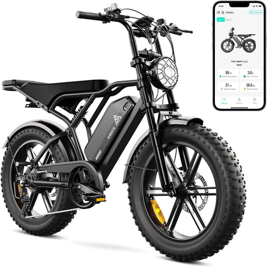 TST, Bicicletta elettrica, 48V, 15Ah, 25Ah, con controllo intelligente