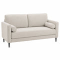 3-Sitzer Sofa Keith in Grau - Komfortables Vintage-Design für Ihr Wohnzimmer