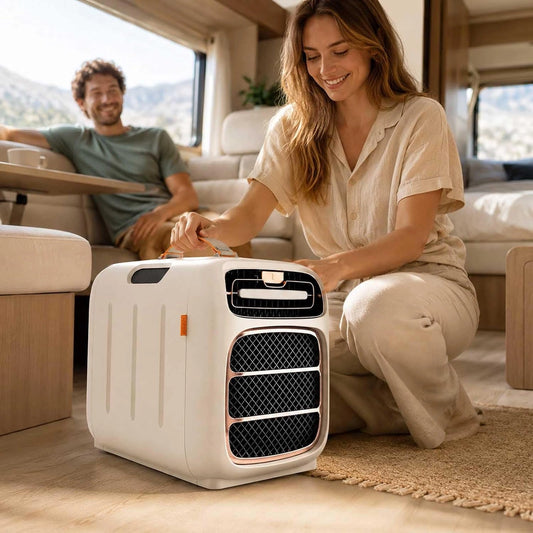Climatizzatore portatile, 4800 Btu, 1400w, 220V, portatile, multifunzione