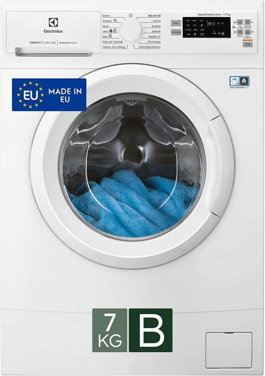 Electrolux, Lavatrice, 7 kg, Bianco