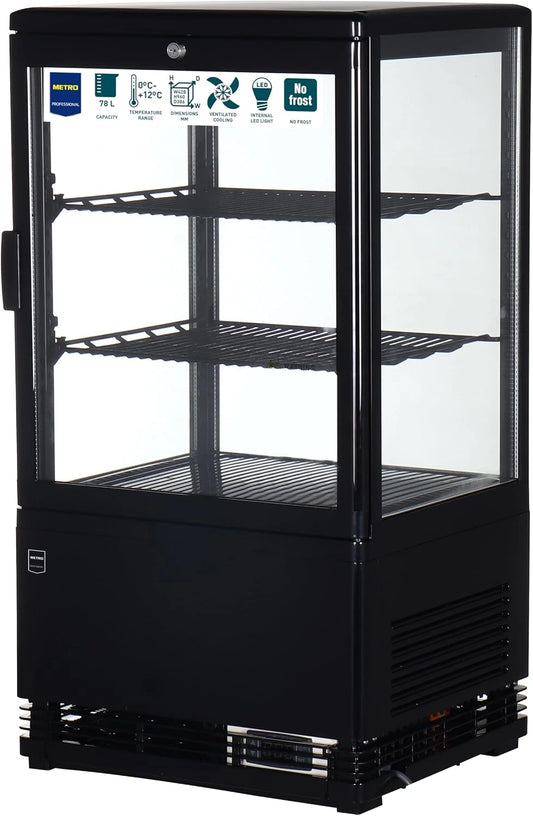 METRO, Prodotto per casa e tempo libero, 58 L, 81 cm, a LED, regolabile, Nero