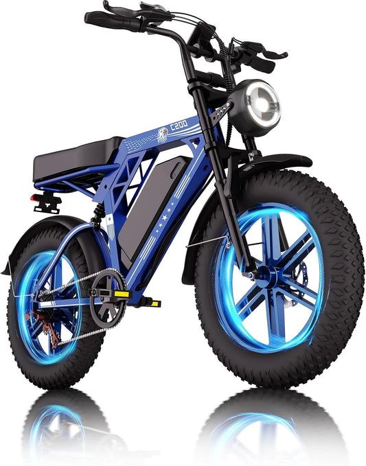 Bici, Bicicletta elettrica, 48V, 20Ah, 80Km, Beige